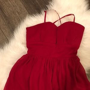 ANGL mini red romper